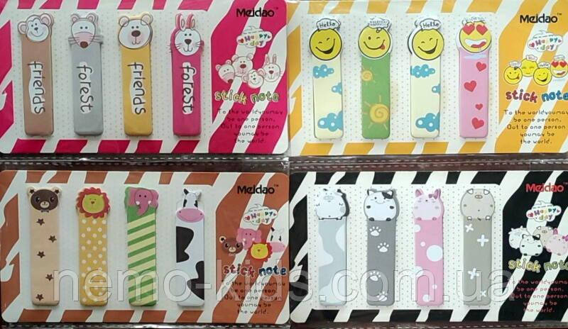 Папір для нотаток скл "4в1" 80л  на планш. 18*9см(1200шт), фото 1