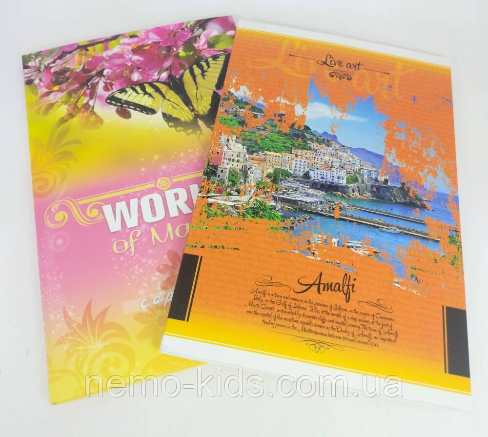 Блокнот 96 лист, клітка, 9,4*29,2см, ТМ Тетрада, Україна, фото 1