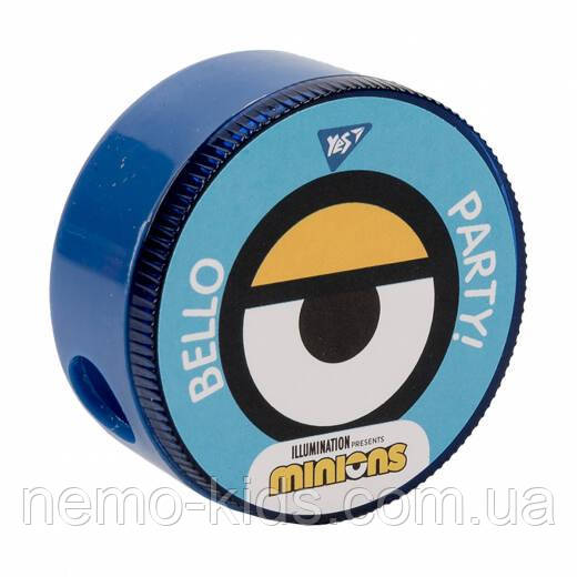 Точилка кругла "Minions", 4*4*1см, ТМ YES, Україна, фото 1