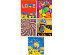 Зошит 60 арк. клітинка серія Неонові +УФ, ЦІНА ЗА УП. 10ШТ, ТМ Фемілі Лайн (10/160)