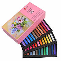 Пастель суха худож. "Santi" 36 кол., в кор. 16*9см