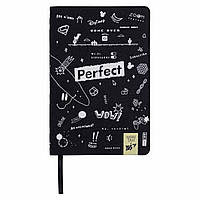 Блокнот А5/120 лін. інт. YES by ANDRE TAN, тканина. обкл.