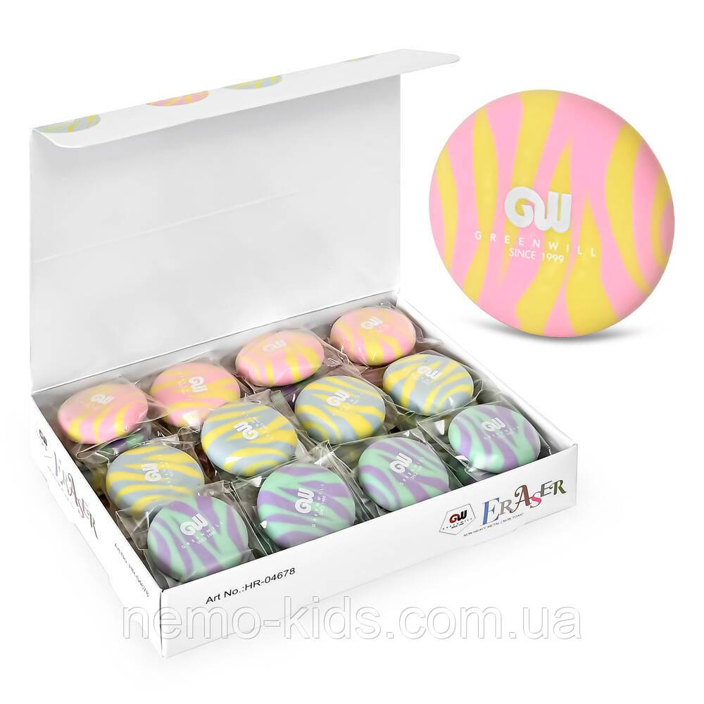 Ластик "Colored", ЦІНА ЗА 1ШТ, 4*4см (864шт), фото 1