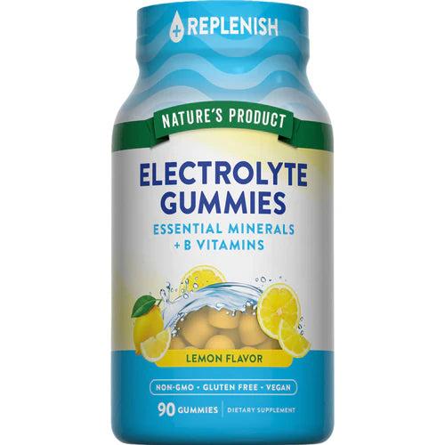 Електроліти Nature's Truth Electrolyte Gummies for Hydration 90 жув. цукерок (лимон)