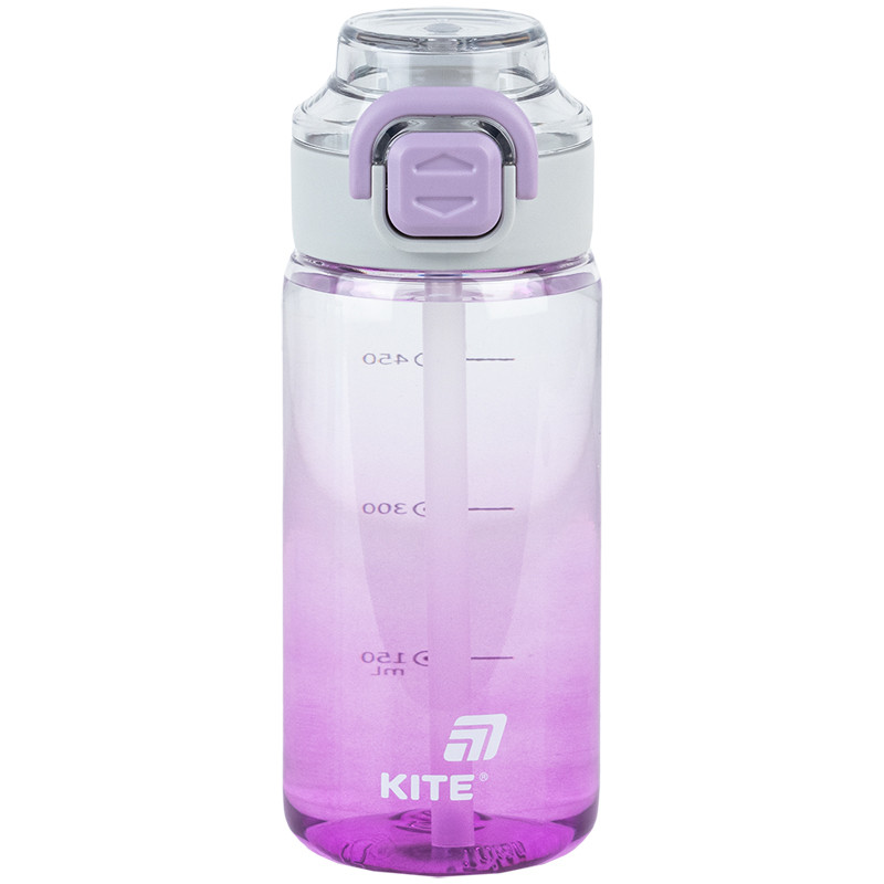 Пляшечка для води, 600 мл, фіолетова, фото 1