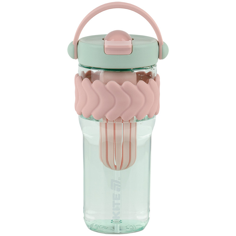 Стакан для води, 900 мл, м'ятно-рожевий, фото 1