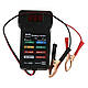 Тестер індикатор стану автомобільного акумулятора 12-24В з затискачами РК, фото 2