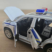 Машина металева поліція Авто Експерт 1:32 світло звук інерція відч двері баг капот 15*6*6см (41153), фото 10