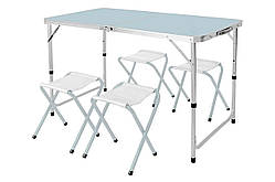 Комплект меблів для пікніка 5од мармур (tableМ)