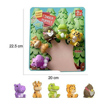Пальчиковий театр Дикі тварини SQ22001-7 G-Rich