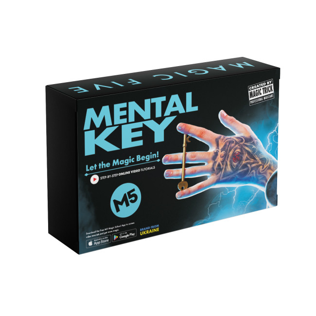 Пристрій для демонстрації фокусів і трюків Magic Five Mental Key в ігровій формі MF049, фото 1