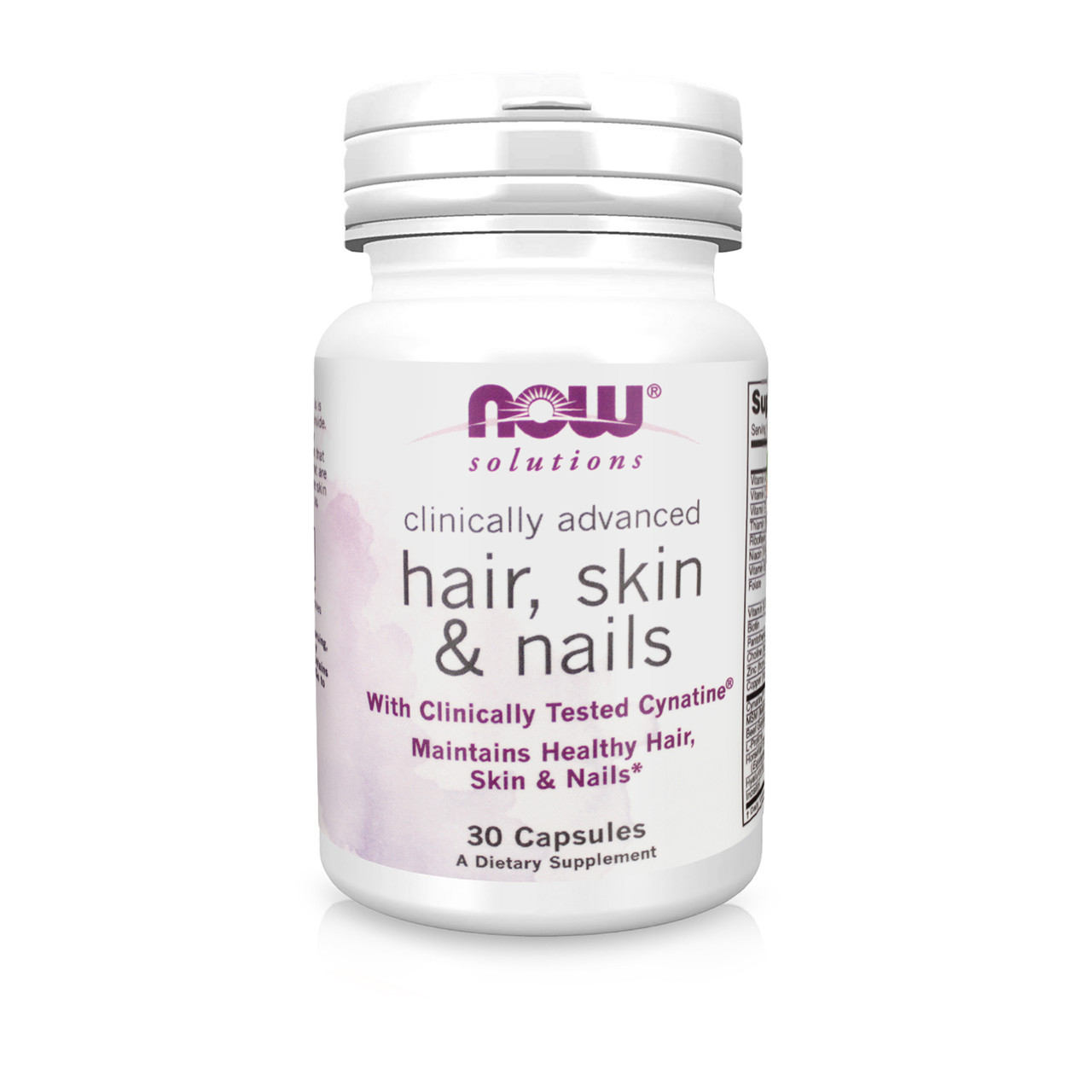 Вітаміни для волосся, нігтів і шкіри Now Foods Clinical Hair, Skin & Nails Solutions 30 капсул, фото 1