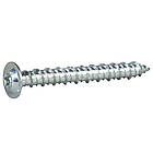 Шуруп для бетону з пресшайбою, оцинк. 7,5х65, упак. 100 шт., Швеція