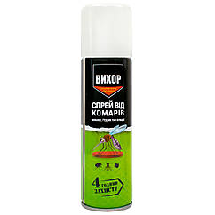 Аерозоль від комарів, кліщів, москітів та ґедзів 4 години 150 мл Вихор