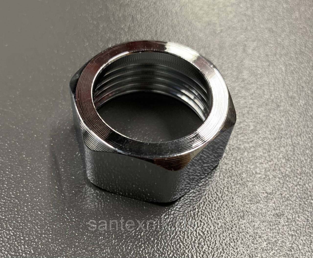 Гайка кріплення змішувача для ванної на ексцентрик Ango OSY-024 3/4 дюйма латунь посилена, фото 1