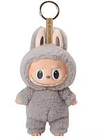 Лабубу іграшка сіра без коробки брелок монстр the monsrets Labubu перше покоління перший сезон