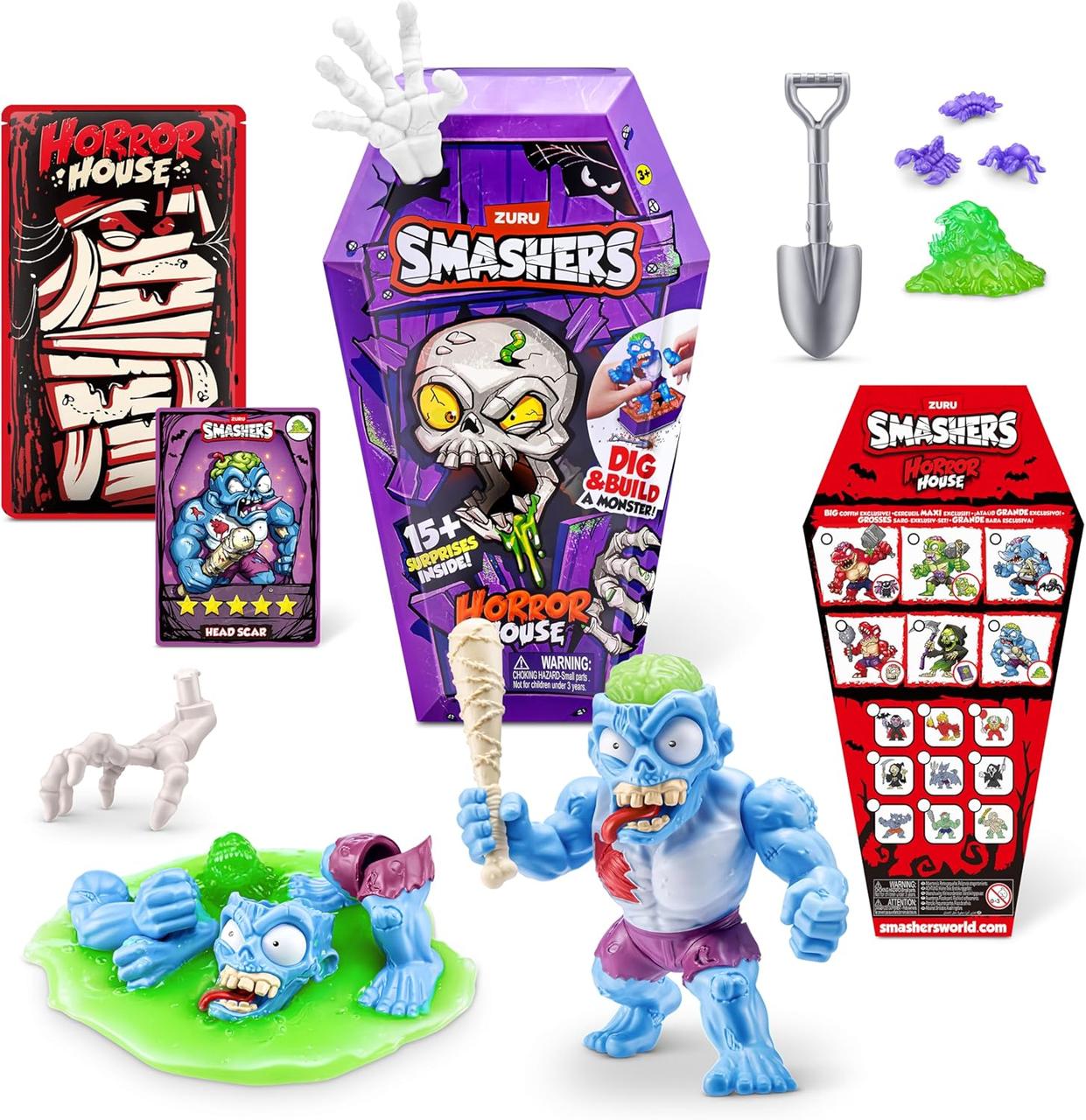 Ігровий набір Smashers Horror House-Medium Zombie 74125B