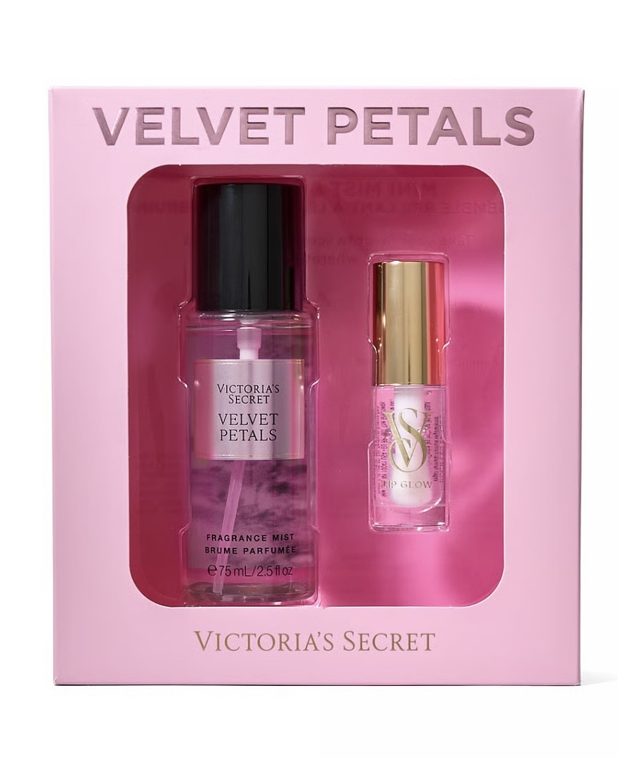 Набір косметики подарунковий Mist & Kiss Victoriaʼs Secret Velvet Petals, оригінал, фото 1