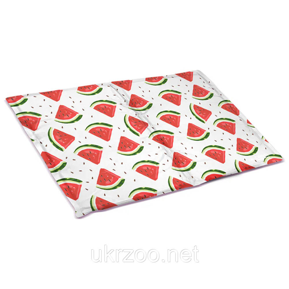 Охолоджувальний силімок для собак (принт Кавун) 65х50 см 9 шт./яск, фото 1