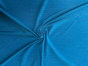 Трикотаж Олія Меланж Блакитна бірюза