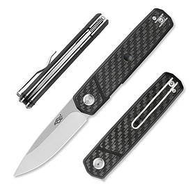 Складаний ніж Firebird FH927-CF D2 Drop Point карбон чорний EDC фліппер Liner Lock