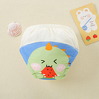 Тренувальні трусики для дітей  |  багаторазові підгузки, розмір 90см (6-11кг), 1шт (діно кавун)