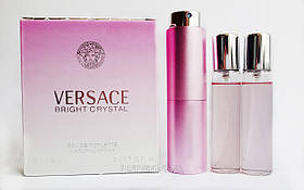 Мини парфюм Versace Bright Crystal (Версаче Брайт Кристал) + 2 запаски, 3*20 мл.