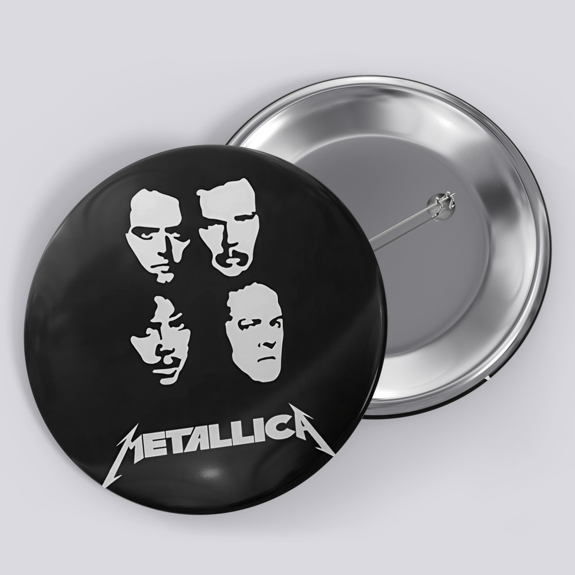 Значок "Metallica / Металіка" №1, фото 1