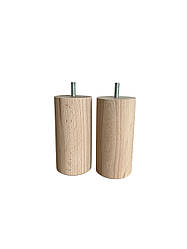 Меблеві дерев'яні ніжки у формі циліндру 1шт