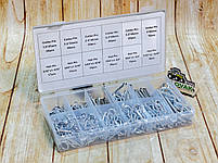 Набір шплінтів Cotter Pin + Hairpin (тип R) — 300 шт. /12 розмірів, фото 2