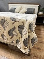 Покривало хмаринка півтораспальне листочки