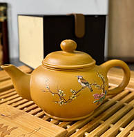 Чайник глиняний "Квітуча Сакура" 200 мл