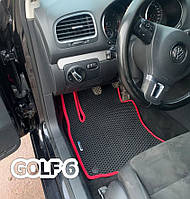 EVA ЕВА Коврики в Авто Volkswagen Golf 6 / 5 Килимки в салон и Багажник Фольцваген Гольф 5 6