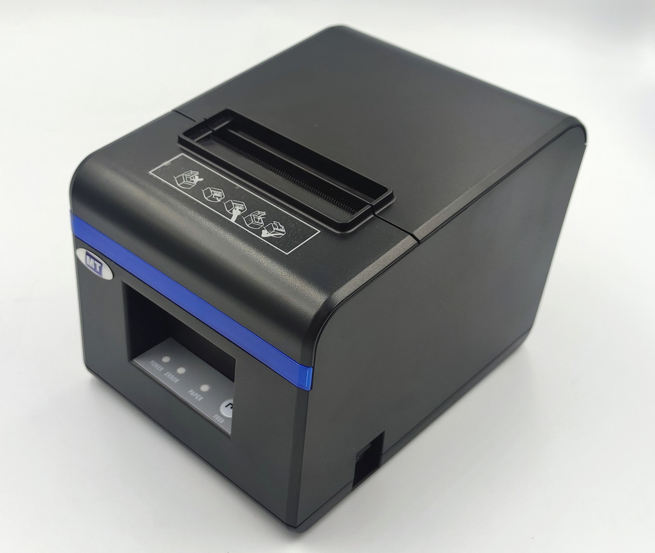 Опт та роздріб Mobitehnika MT-N160II USB + LAN принтер чеків з автообрізанням чека термопринтер 80мм чорний, фото 1