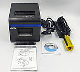 Опт та роздріб Mobitehnika MT-N160II USB + LAN принтер чеків з автообрізанням чека термопринтер 80мм чорний, фото 8