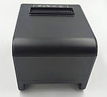Опт та роздріб Mobitehnika MT-N160II USB + LAN принтер чеків з автообрізанням чека термопринтер 80мм чорний, фото 5