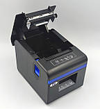 Опт та роздріб Mobitehnika MT-N160II USB + LAN принтер чеків з автообрізанням чека термопринтер 80мм чорний, фото 7
