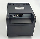 Опт та роздріб Mobitehnika MT-N160II USB + LAN принтер чеків з автообрізанням чека термопринтер 80мм чорний, фото 6