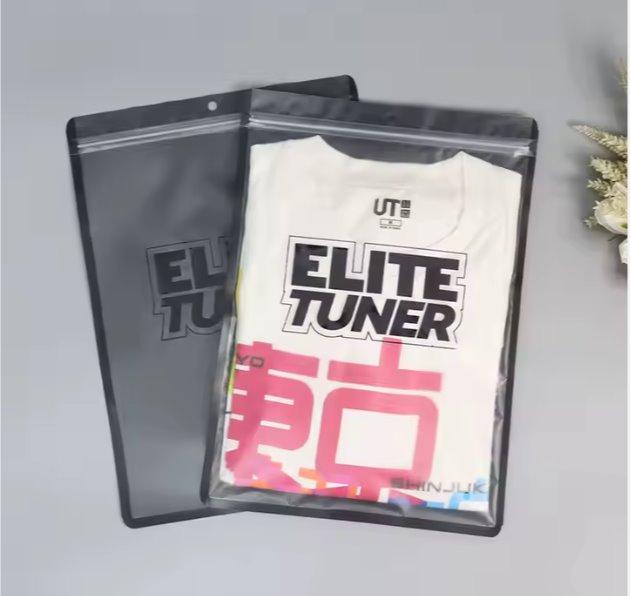 Матовий двосторонній SLIDER пакет 20x30 см Пакет зі слайдером для персоналізованого дизайну, фото 1