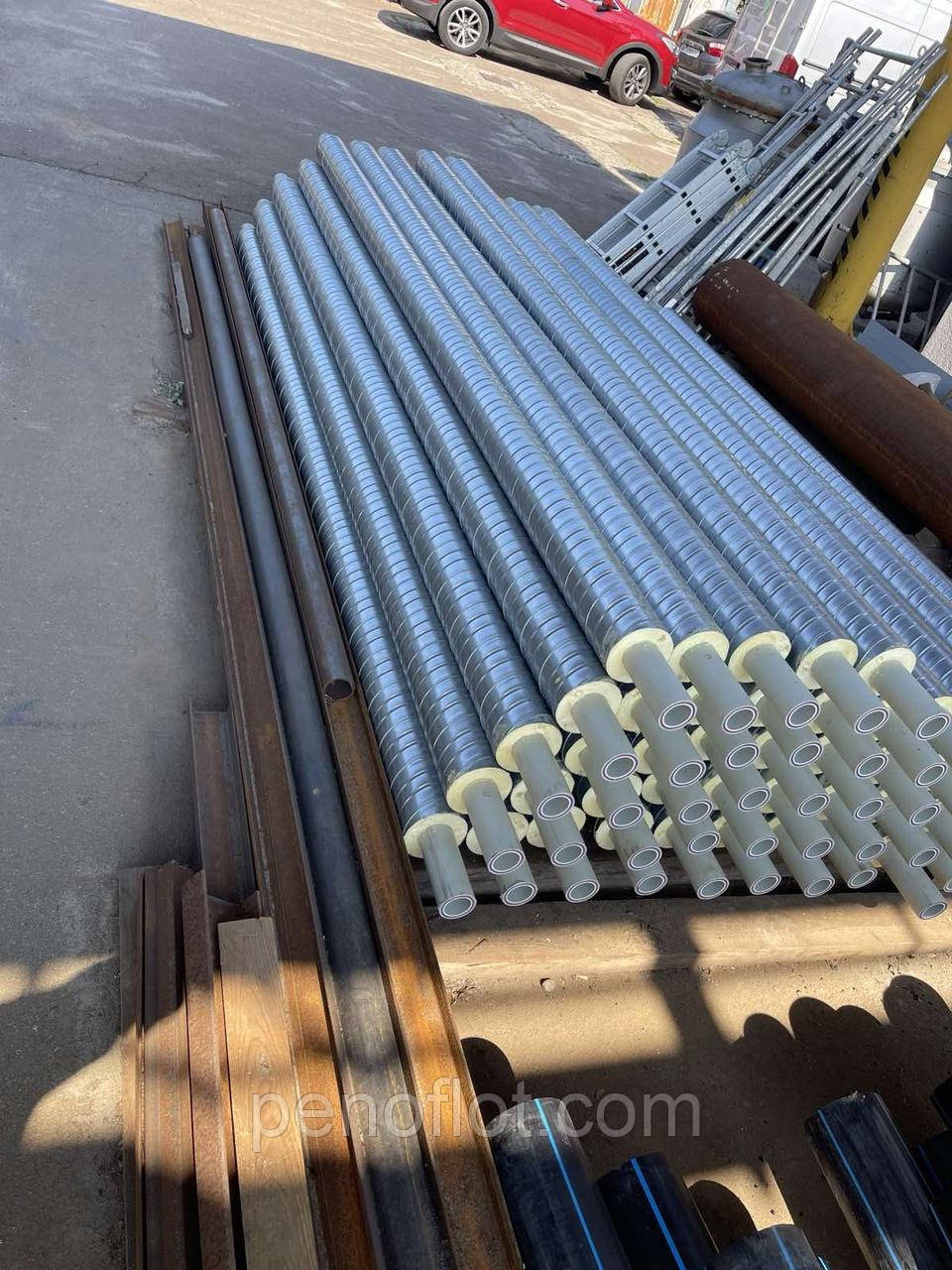 Труба поліпропіленова ф 32 в ППУ ізоляції., фото 1