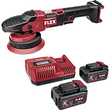 Полірувальна машинка ексцентрикова акумуляторна - FLEX XFE 15 150 18-EC Set (533021)