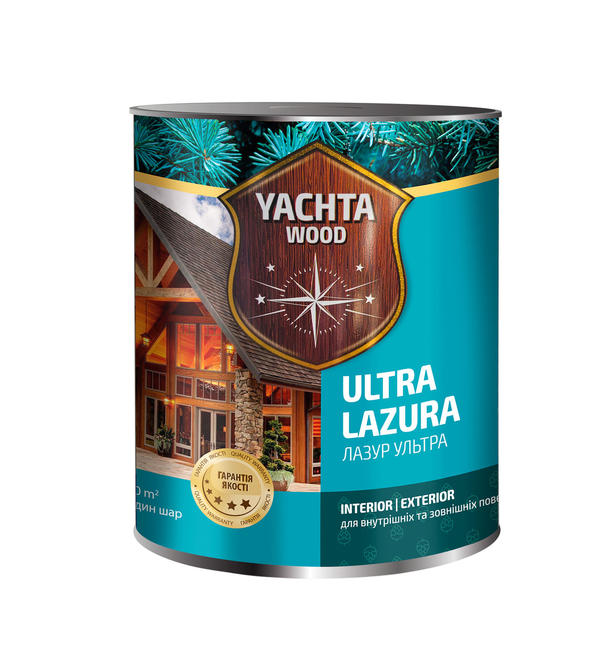 Лазур для дерева Палісандр 2.5 л ULTRA LAZUR, фото 1