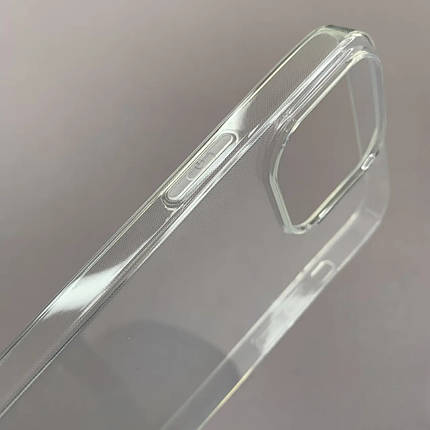 Чохол для iPhone 13 Pro Max Hoco тонкий фірмовий силіконовий чохол на телефон айфон 13 про макс прозорий, фото 2