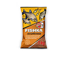 Прикормка Флагман Фішка Короп Полуниця, 1кг