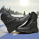 40, 41, 42р. Черевики чоловічі прошиті зимові берці на хутрі (Сгб-22чб), фото 5