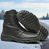 40, 41, 42р. Черевики чоловічі прошиті зимові берці на хутрі (Сгб-22чб), фото 4