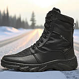 40, 41, 42р. Черевики чоловічі прошиті зимові берці на хутрі (Сгб-22чб), фото 2