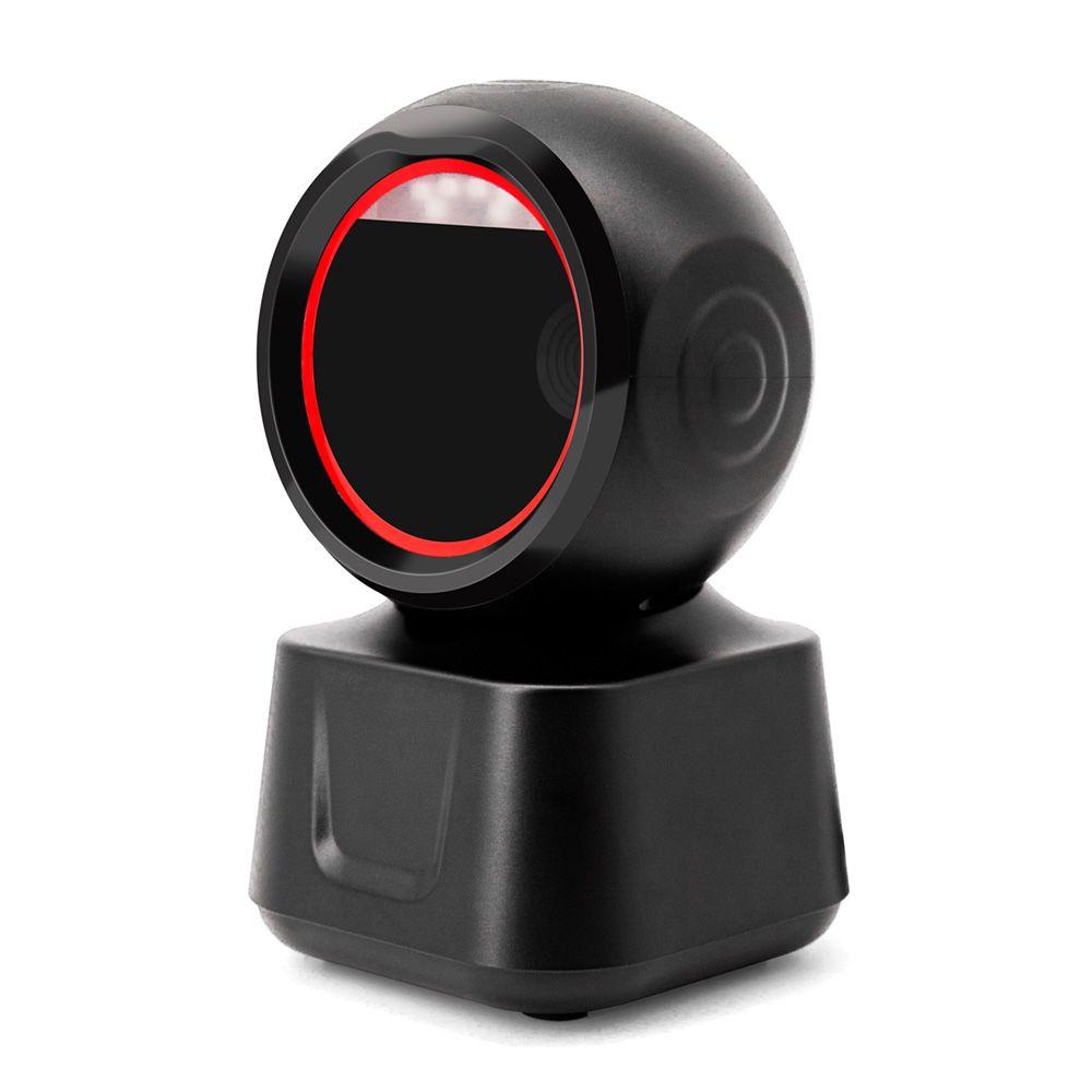 Asianwell AW-S6 1D, 2D сканер штрих-, QR-кодів, настільний дротовий чорний USB (AW-S6), фото 1