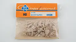 Набір фігурок для розфарбовування залізничний персонал і пасажири комплект 24 штук, масштабу 1:87