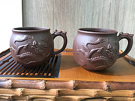 Набір "Лун-дракон" з 2-х кружок, світлий 200 мл